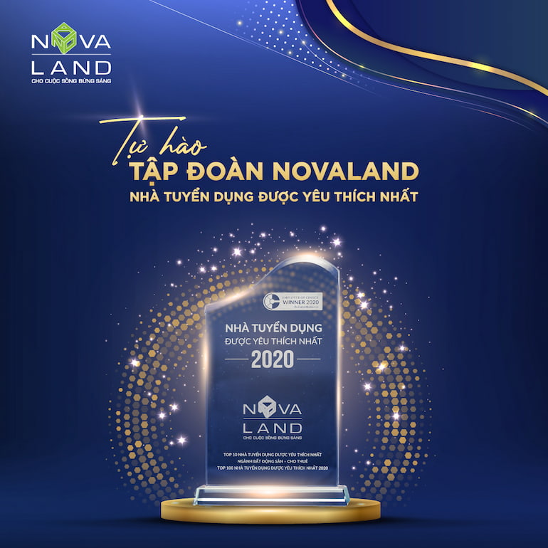 Tự hào tập đoàn Novaland - Nhà tuyển dụng được yêu thích nhất năm 2020