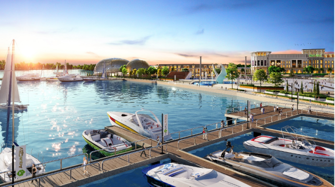 Tổ hợp Quảng trường- bến du thuyền Aqua Marina dự kiến hoàn thành cuối năm nay kỳ vọng kiến tạo phong cách sống đỉnh cao cho cộng đồng tinh hoa.