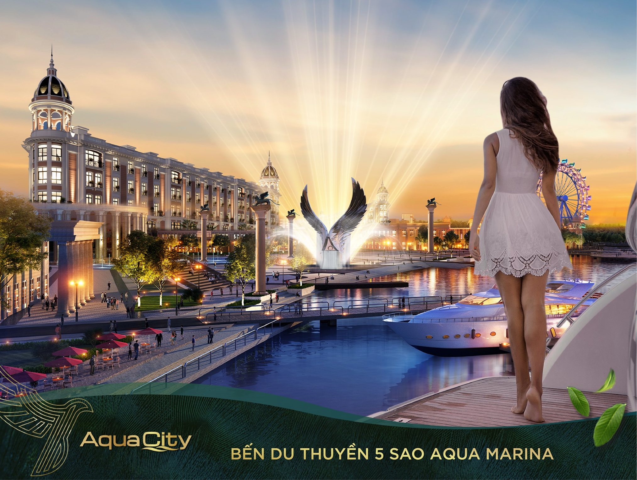 AQUA MARINA - Tiện ích đẳng cấp nhất phân khu SUN HARBOR 1