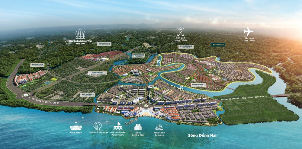 Giới thiệu Aqua City - Khu đô thị sinh thái phía Đông TPHCM
